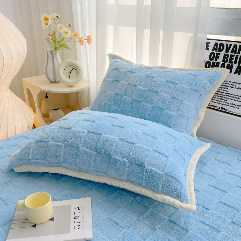 Bonenjoy 2tk Padjapüürid Talvised Padjakatted Funda Almohada Velvet Padjapüürid 48x74cm Padjapüürid Kodu Soe Padja Slip