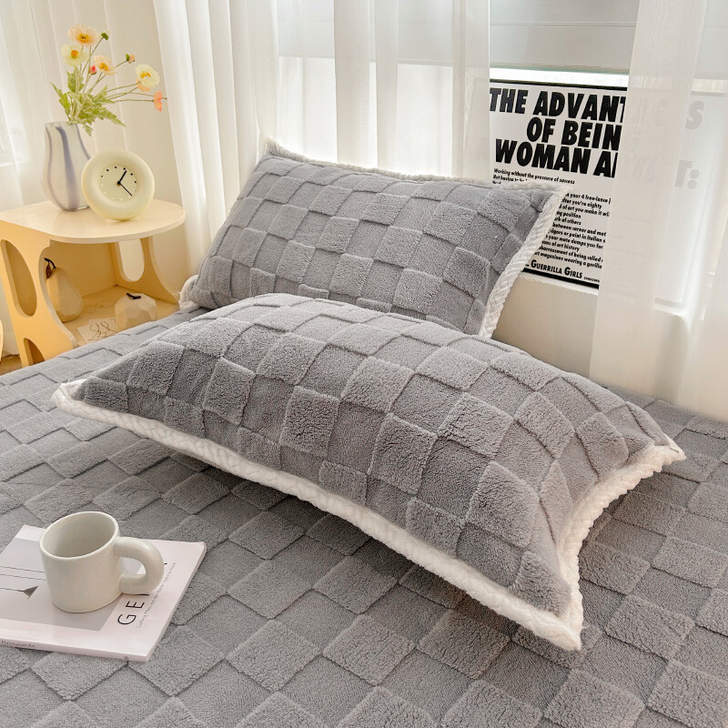 Bonenjoy 2tk Padjapüürid Talvised Padjakatted Funda Almohada Velvet Padjapüürid 48x74cm Padjapüürid Kodu Soe Padja Slip