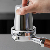 Kavos dozavimo puodelis 51/53/58 mm nerūdijančio plieno kavos dozavimo puodelio miltelių tiektuvo dalis espreso aparato kavos reikmenų priedams