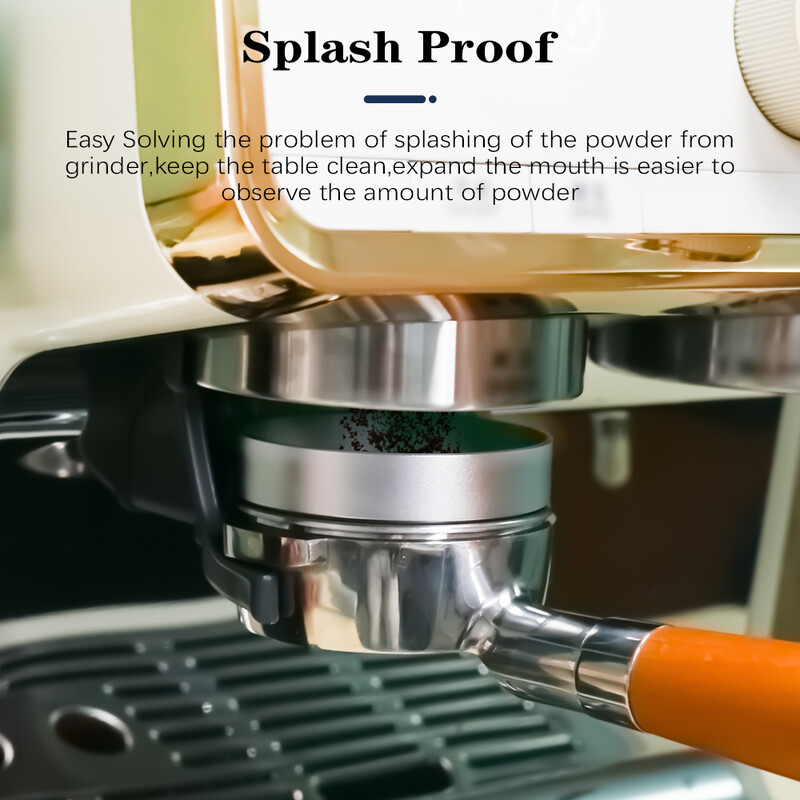 2KOM Aluminijski prstenovi za doziranje kave za zdjele za kuhanje za 51/53/58MM portafiltere za kavu