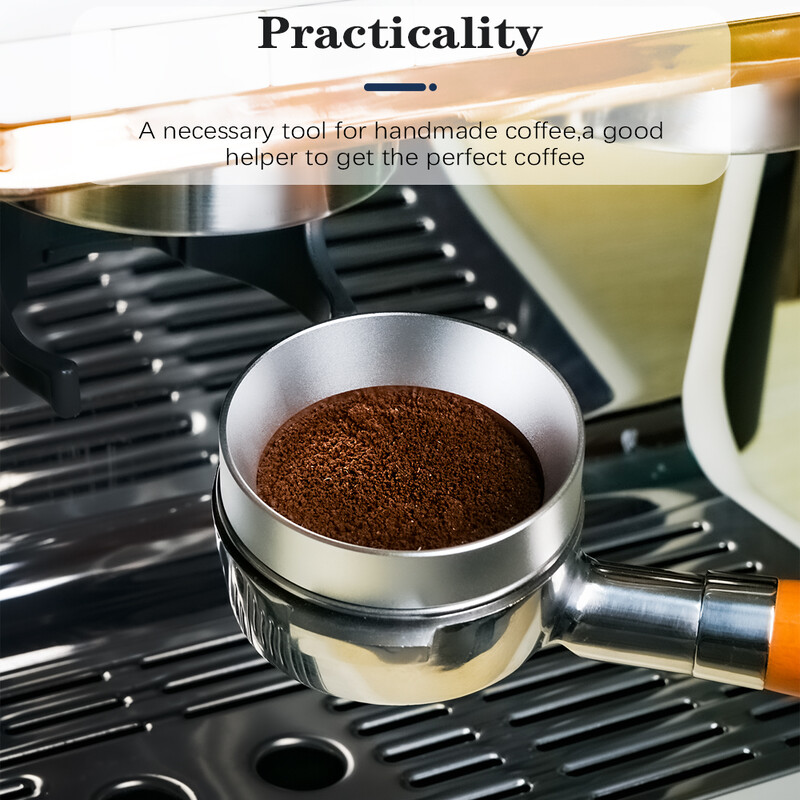 2KOM Aluminijski prstenovi za doziranje kave za zdjele za kuhanje za 51/53/58MM portafiltere za kavu