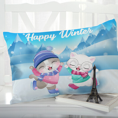 1tk Cartoon Padjakate lastele Voodipesu Padjapüür Padjapüür Padjakatted dekoratiivsed 50x70 50x75 Lapsed beebi Loomakass