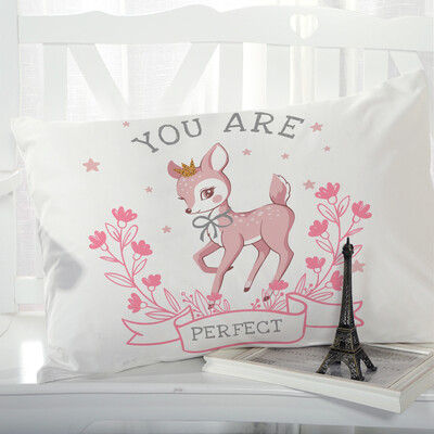 1vnt Animal Cartoon Pagalvės užvalkalas Pagalvės užvalkalas Patalynė Pagalvės užvalkalai Pagalvių užvalkalai dekoratyviniai 50x70 50x75 vaikai Vaikai kūdikis Rožinė katė