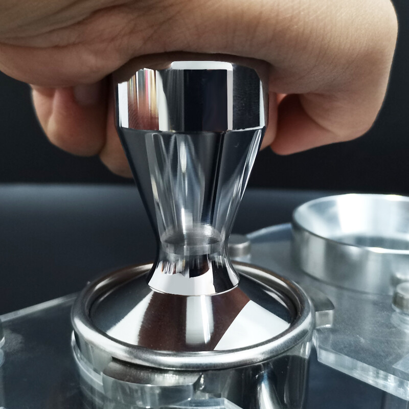 51 mm / 53,3 mm / 58 mm tamperis, aliuminio espresso barista kavos tamperis, skirtas 51/54/58 mm portafiltro kavos priedams