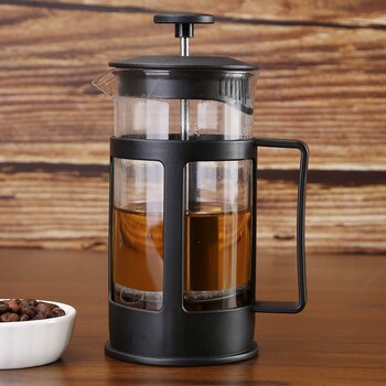 1 τμχ 350ml Φορητή καφετιέρα French Press, Υψηλής ποιότητας βοριοπυριτικό γυαλί Ανθεκτικό στη θερμότητα, Αξεσουάρ Καφετιέρα