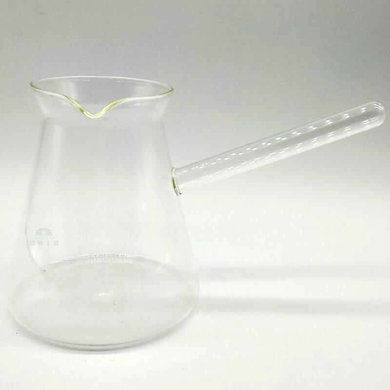 Kuumuskindel kohvikannu klaas Türgi soojendaja teekeetja Kann Või Pliit veekeetja Boiler käepide Araabia sulatuspann