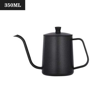 350 ml 600 ml lašinamas virdulys kavos arbatos puodas Nelipni danga maistinė nerūdijančio plieno žąsies kaklelis lašinamas virdulys gulbės kaklelis plonas burnos