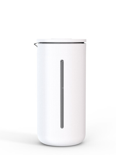 TIMEMORE parduotuvė French Press Coffee Small U 450ml Gaminimo reikmenys Puodelis Baltas Juodas Virtuvei Namų Kelionių biuras