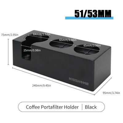 Coffee Distributor 3 Angled Slopes Espresso Inox Distribution Tools for 51mm 54mm 58mm Portafilter Coffee Accessories