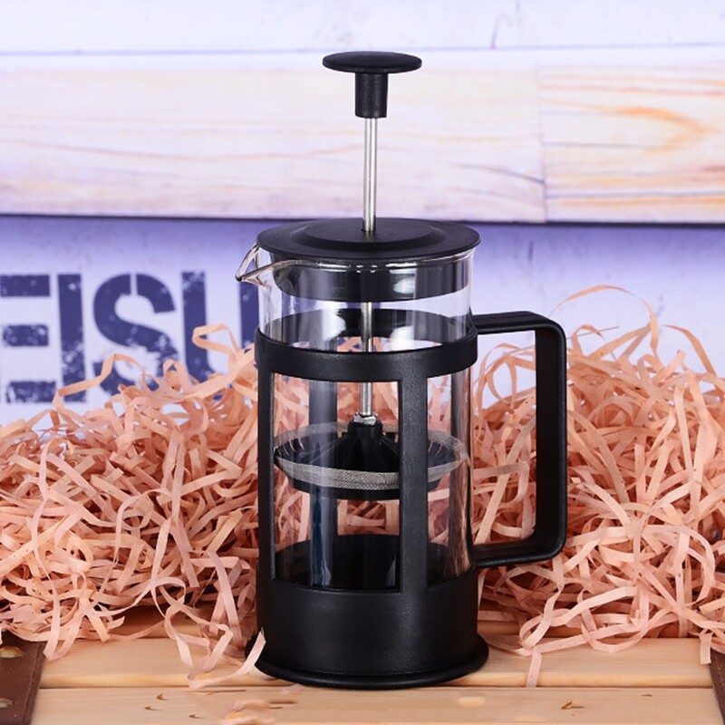 French Press kohvi- ja teekeetja 12 oz, paksendatud borosilikaatklaasist kohvipress, roostevaba ja nõudepesumasinas pestav