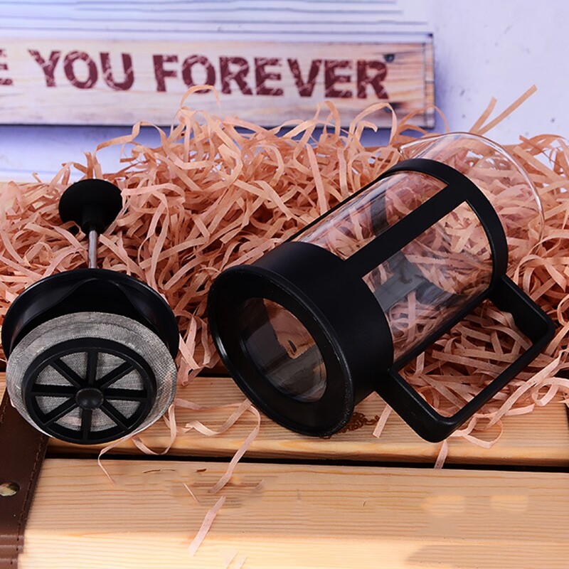 French Press kohvi- ja teekeetja 12 oz, paksendatud borosilikaatklaasist kohvipress, roostevaba ja nõudepesumasinas pestav