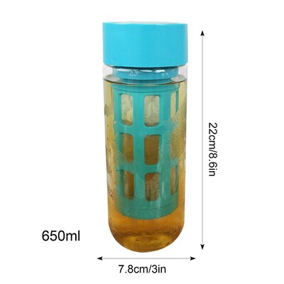 Jääkohvimasin Kaasaskantav külm kohvikeetja Kuumakindel eemaldatav borosilikaatklaasist külma keedukann kuuma tee jaoks Jäätee