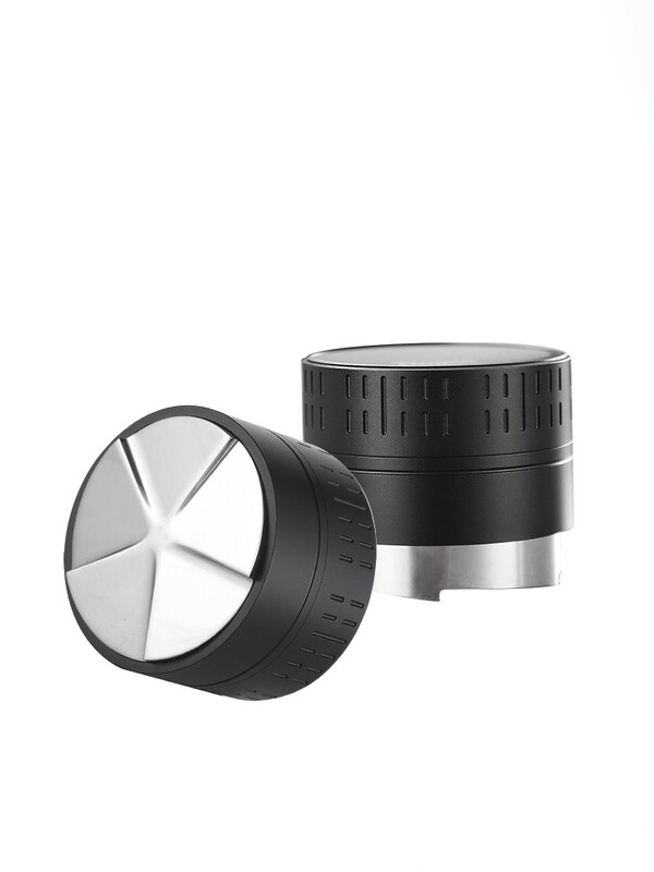 51/53/58 mm kavos skirstytuvo lygintuvas Savaiminio gravitacijos miltelių skirstytuvas 5 celiuliozės pagrindo nerūdijančio plieno kavos tamper kavos įrankis