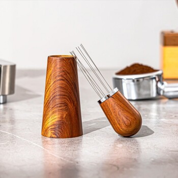 Coffee Tamper Needles Tools Αναδευτήρας σκόνης Espresso Διανομέας Leveler WDT Cafe Stirring Barista Accessories 8 Needles Stirrer