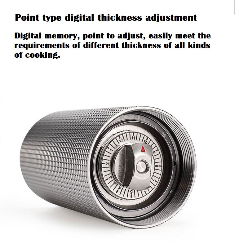 Käsitsi kohviveski käsitsi reguleeritav terassüdamik köögi jaoks kaasaskantav käsitsi espresso kohvi jahvatamise tööriist