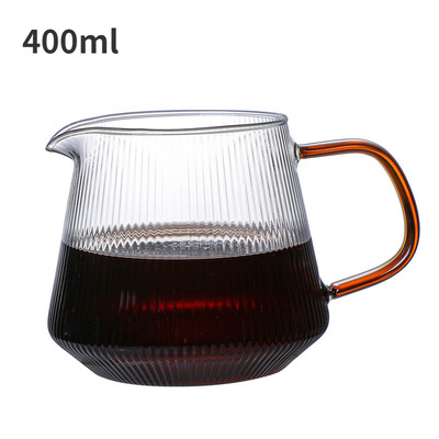 Grafinas lašinamas kavos puodas 300 ml 500 ml V piltuvėlis stiklinių puodelių diapazonas serveris virdulys alaus darykla Barista perkoliatorius kavos virimo aparatas