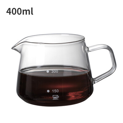 Grafinas lašinamas kavos puodas 300 ml 500 ml V piltuvėlis stiklinių puodelių diapazonas serveris virdulys alaus darykla Barista perkoliatorius kavos virimo aparatas