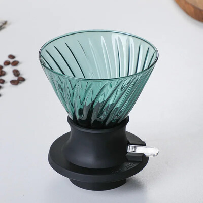 Grafinas lašinamas kavos puodas 300 ml 500 ml V piltuvėlis stiklinių puodelių diapazonas serveris virdulys alaus darykla Barista perkoliatorius kavos virimo aparatas