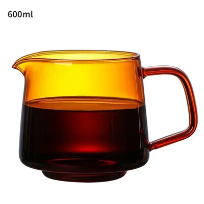 Grafinas lašinamas kavos puodas 300 ml 500 ml V piltuvėlis stiklinių puodelių diapazonas serveris virdulys alaus darykla Barista perkoliatorius kavos virimo aparatas