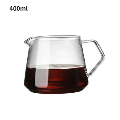 Grafinas lašinamas kavos puodas 300 ml 500 ml V piltuvėlis stiklinių puodelių diapazonas serveris virdulys alaus darykla Barista perkoliatorius kavos virimo aparatas