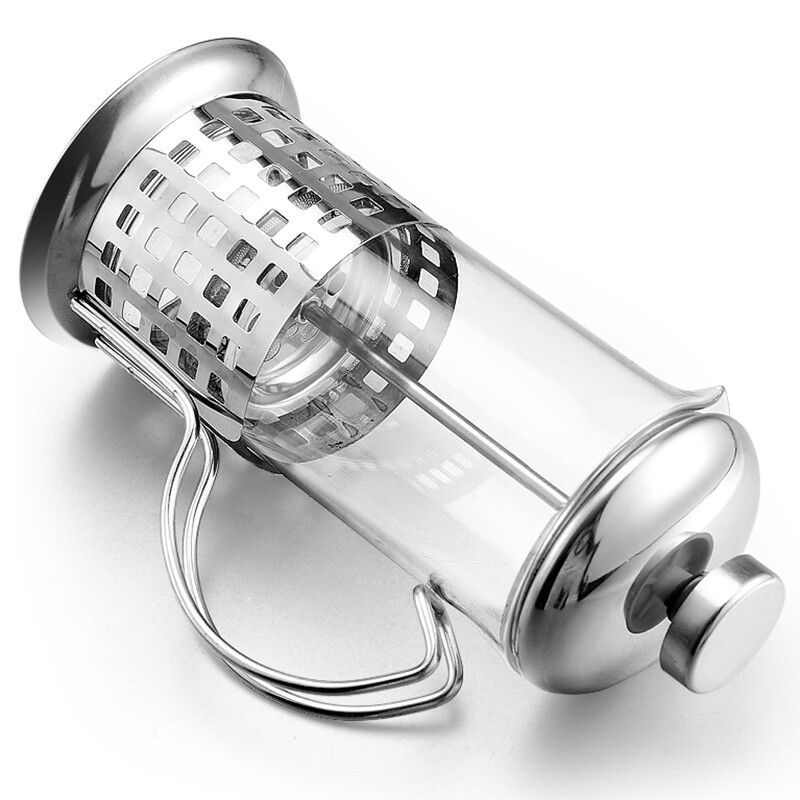 Roostevabast terasest kohvikann French Press kohvikannud Õrn kolb kohviteekann Press cafetera portatil kohvikeetjad 350ml