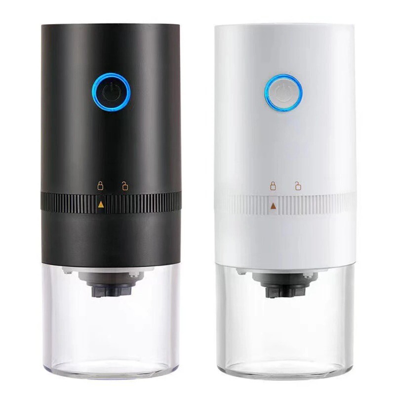 Kavos malūnėlis C TIPO USB įkrovimas Profesionalus keraminis šlifavimo šerdis Kavos pupelių malūnėlis Naujas atnaujinimas nešiojamas elektrinis