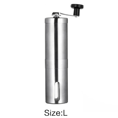 Käsitsi kohviveski kohviubade veski roostevabast terasest keraamiline mehhanism Reguleeritav Burr kohviveski kohvitööriistad