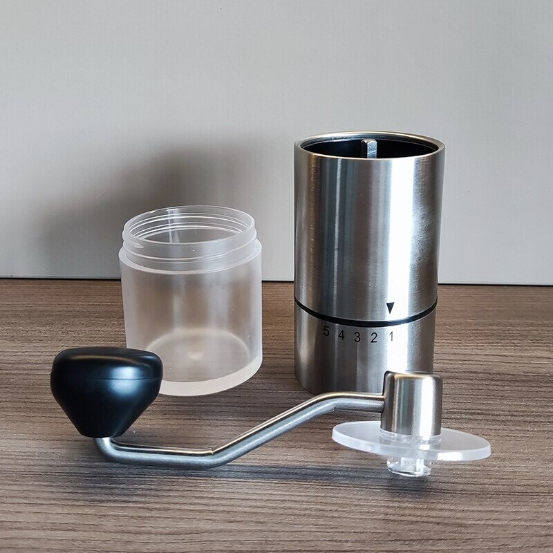 Rankinis kavos malūnėlis Nešiojami kavos pupelių malūnėliai Nerūdijančio plieno Lengvas rankų darbo malūnėlis Virtuvės priedų įrankis