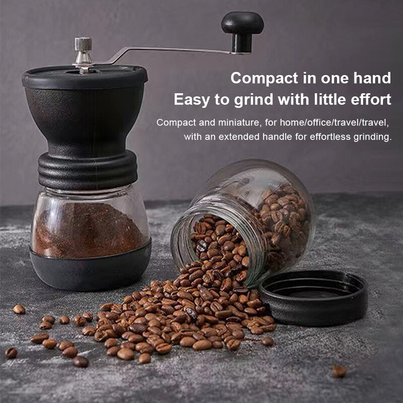 Vrhunski prijenosni ručni mlinac za kavu, može se istražiti ručna ručica mlina, kućna drobilica kave u zrnu, specijalni alati