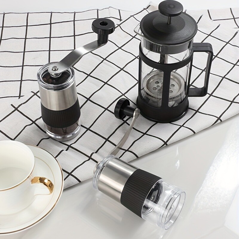 Mini käsitsi kohviveski kaasaskantav pipraveski keraamiline südamik, eemaldatav, pestav välitingimustes kasutatava Itaalia kohvimasina jaoks