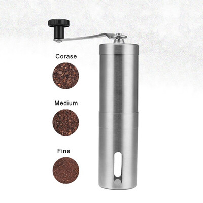 Recafimil 350ml French Press nešiojamasis kavos spaudimo aparatas Tarvel su kavos stūmokliu, filtro puodelio puodo malūnėlis