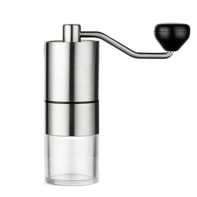 Rasnita manuala de cafea din otel inoxidabil Rasnita portabila ceramica conica pentru condimente Maner ergonomic care economiseste munca