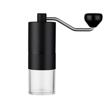 Rasnita manuala de cafea din otel inoxidabil Rasnita portabila ceramica conica pentru condimente Maner ergonomic care economiseste munca