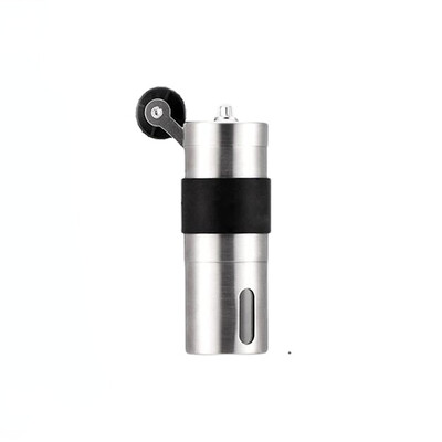 Hõbedane kohviveski mini roostevabast terasest käsitsi käsitsi valmistatud oaveskid, köögi jahvatamise tööriistad