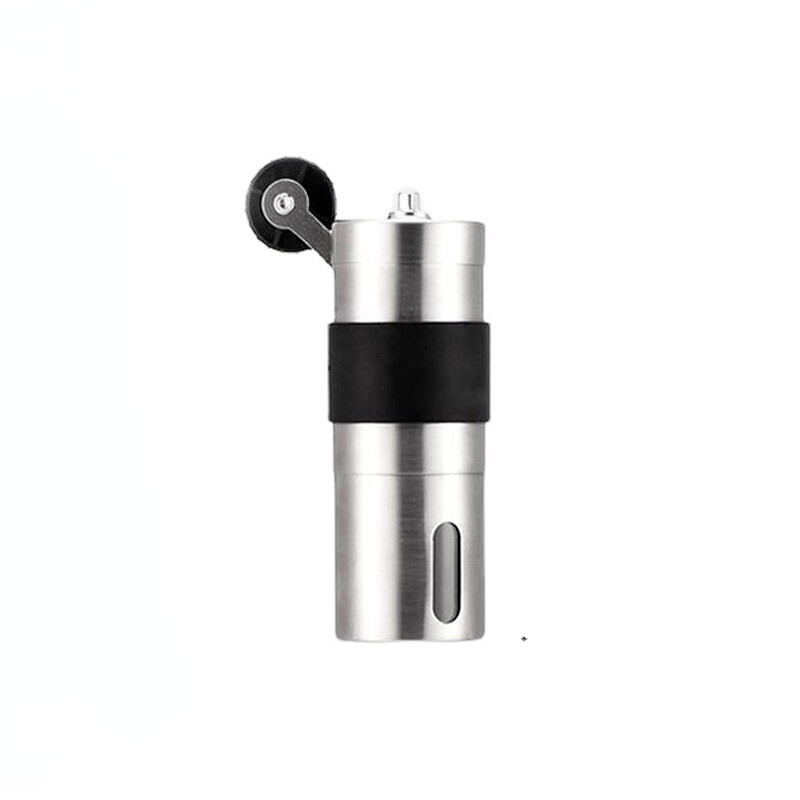 Hõbedane kohviveski mini roostevabast terasest käsitsi käsitsi valmistatud oaveskid, köögi jahvatamise tööriistad