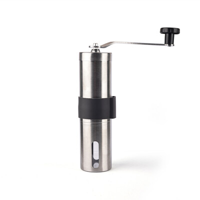 Rasnita de cafea manuala Rasnita portabila pentru boabe de cafea Mini din otel inoxidabil usor de manual Moara de spumare Accesorii de bucatarie Instrument