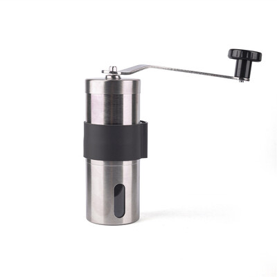 Rasnita de cafea manuala Rasnita portabila pentru boabe de cafea Mini din otel inoxidabil usor de manual Moara de spumare Accesorii de bucatarie Instrument