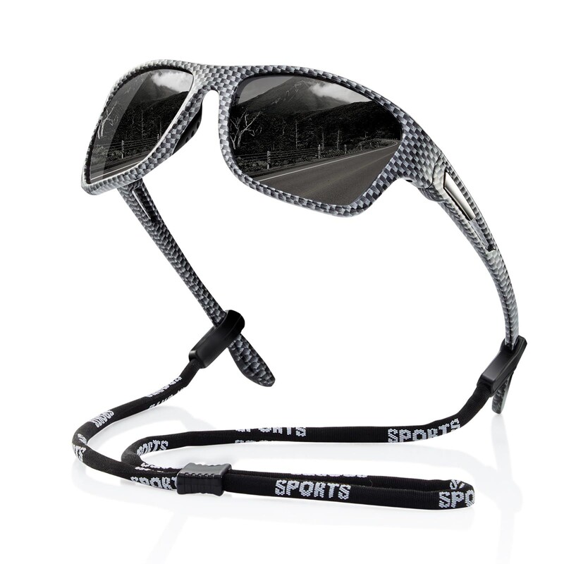 Polariseeritud spordipäikeseprillid meestele: UV400 kaitseprillid, naiste sõiduprillid