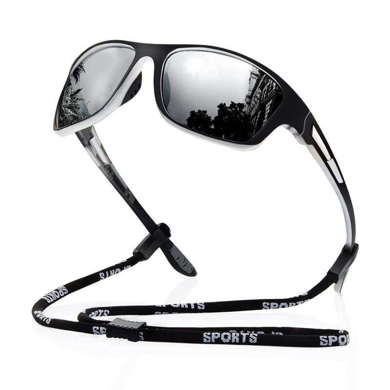 Polariseeritud spordipäikeseprillid meestele: UV400 kaitseprillid, naiste sõiduprillid