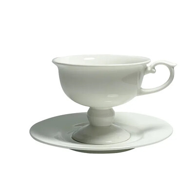 180 ml kavos puodelis Rankų darbo keramikinis taurės espreso puodelio rinkinys Nordic Style Creative Pure White Popietės arbatos puodeliai Kūrybinės dovanos