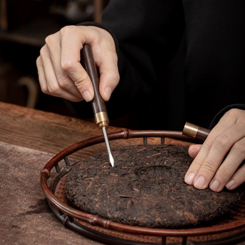 5 tk/komplekti teetseremoonia Kuumakindel Kung Fu teetööriistad Puidust Hiina Gongfu teelusikatäis Teetangi nõela komplekt Teetoa tarvikud
