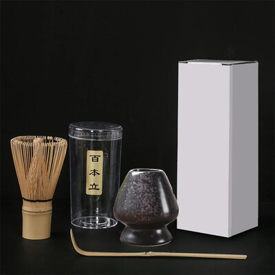 3 vnt./rinkinys Japoniškas „Matcha“ rinkinys Saugaus bambuko Budos arbatos šaukštelio arbatos rinkinys patalpų arbatos maišymo įrankiai Priedai Virtuvės arbatos indų rinkiniai