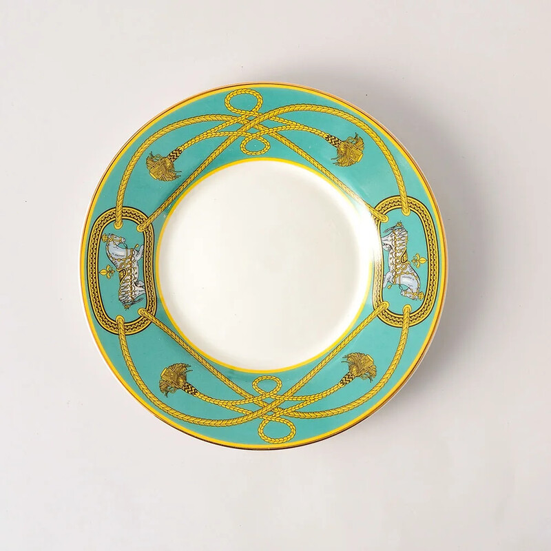 2023. aasta uus keraamiline kohvitassi alustassi komplekt Loominguline lihtne kodukontori pärastlõunane lilletee tassid kandiku teekomplektiga joogikomplektiga kingitus