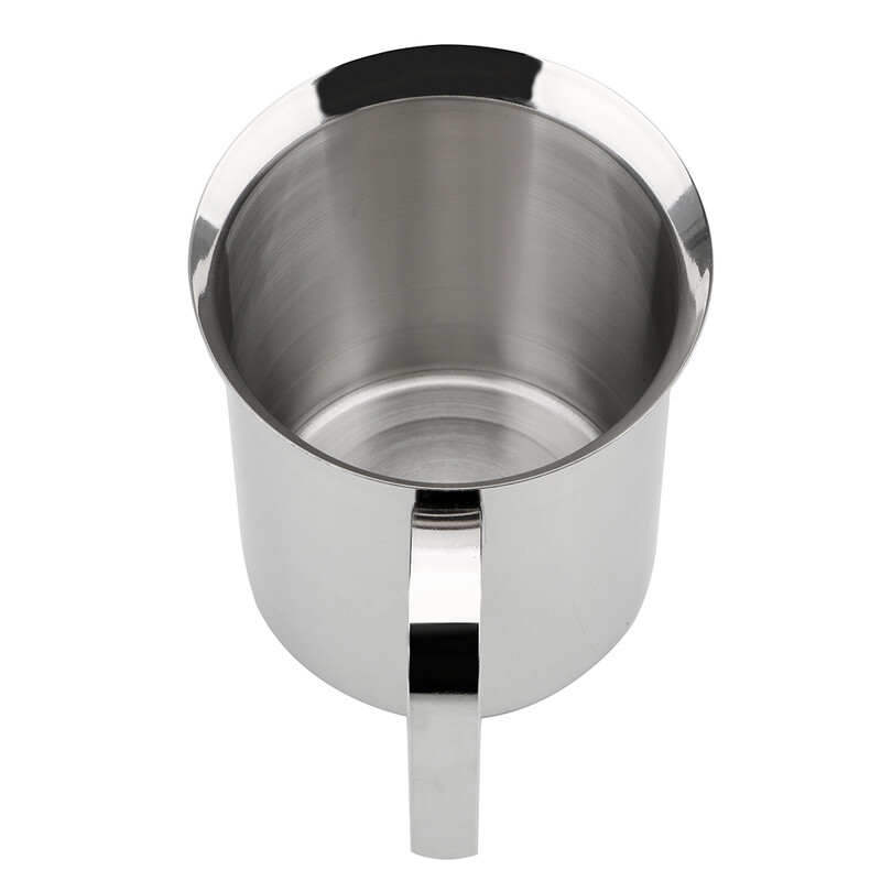 Rankinis pieno putų plakiklis 400/800 ml Pieno putos tinklelis kavos putų plakiklis Kavos maišytuvas nerūdijančio plieno virtuvės įrankiai Dvigubo tinklelio pieno grietinėlės