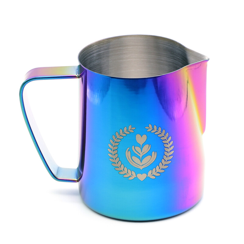 Espresso garų ąsotis 350/600 ml, espreso pieno putų ąsotis, kavos pieno putų puodukas, kavos garų ąsotis