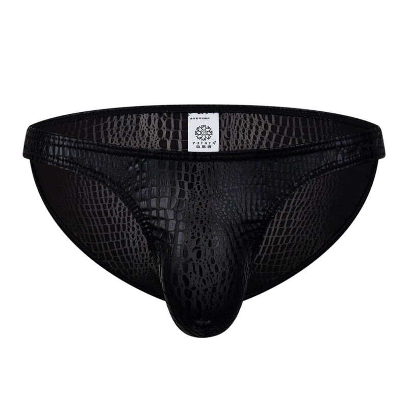 Εξωτερικού εμπορίου Ευρωπαϊκά και αμερικανικά προσαρμοσμένα μοντέρνα νυχτερινά κέντρα με αναπνεύσιμο σχέδιο κροκόδειλου απομίμηση δέρματος Ανδρικό σλιπ με στενό στρίφωμα χαμηλή μέση 
