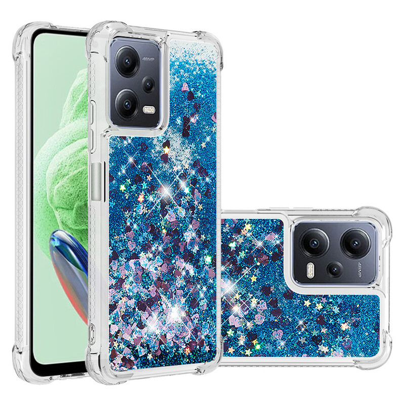 Tinka Redmi Note12Pro Moto Edge Glitter Star Color Anti-fall C40 mobiliojo telefono dėklui