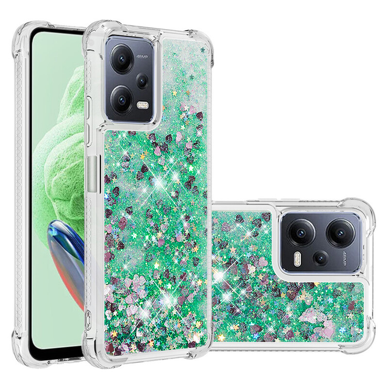 Tinka Redmi Note12Pro Moto Edge Glitter Star Color Anti-fall C40 mobiliojo telefono dėklui