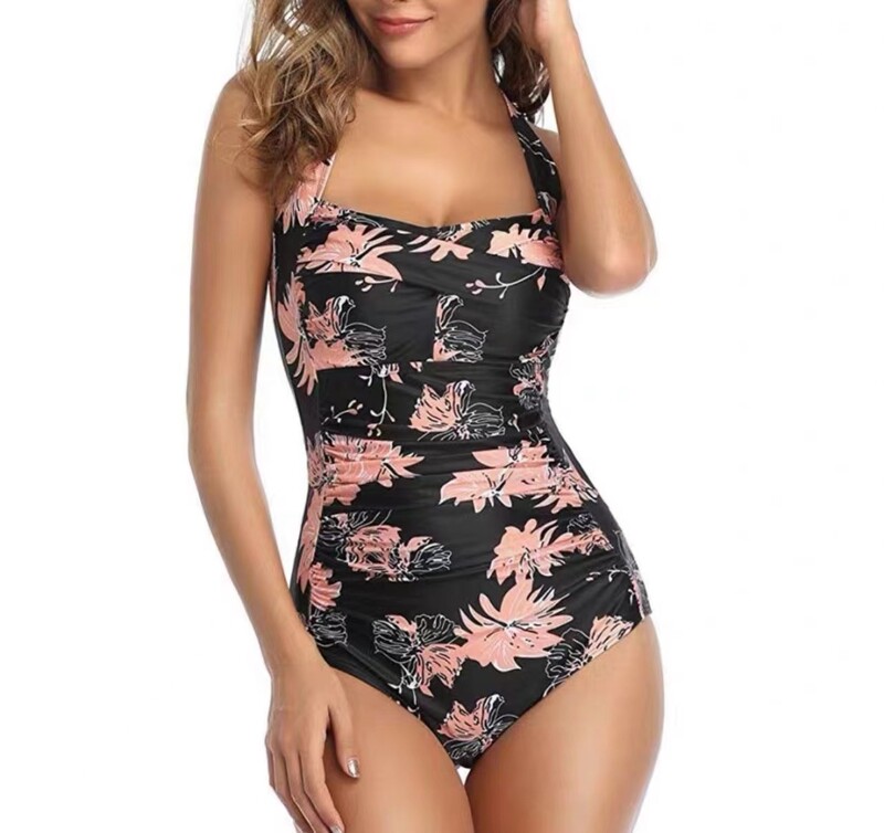 Europos ir Amerikos užsienio prekybos populiarus suvarstomas maudymosi kostiumėlis Liaoning Huludao aptemptas maudymosi kostiumėlis vienspalvis europietiško ir amerikietiško stiliaus moteriškas tankini