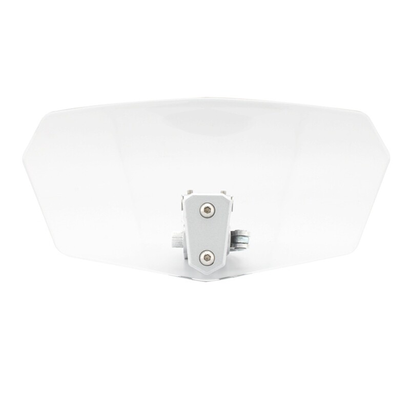 Motociklo modifikuotas mažas priekinis stiklas su reguliuojamu aukščiu, tinka Honda Kawasaki KTM priekiniam stiklui